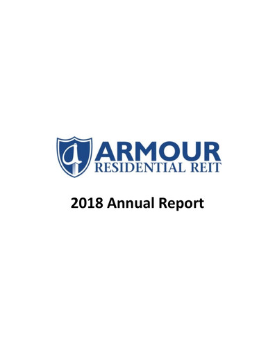 Thumbnail ARMOUR Residential REIT Annual Report 2018