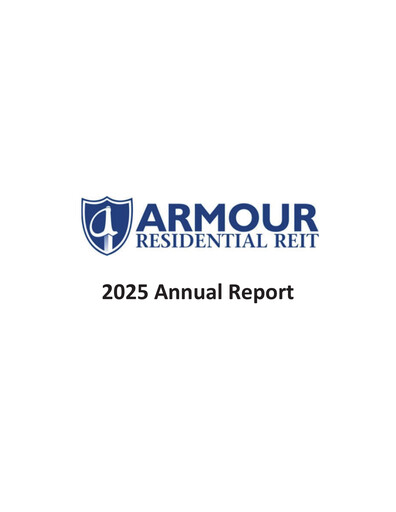 Thumbnail ARMOUR Residential REIT Annual Report 2025