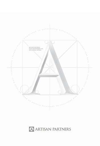 Thumbnail Artisan Partners Annual Report 2016