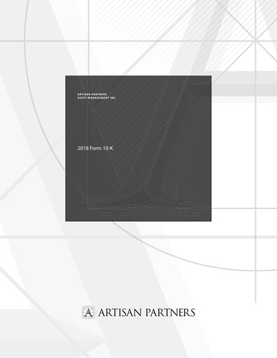 Thumbnail Artisan Partners Annual Report 2018