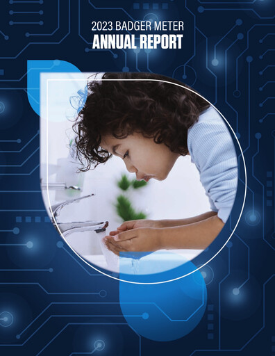 Thumbnail Badger Meter
 Annual Report 2023