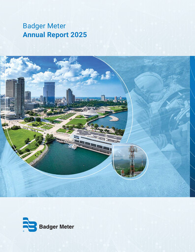 Thumbnail Badger Meter
 Annual Report 2025