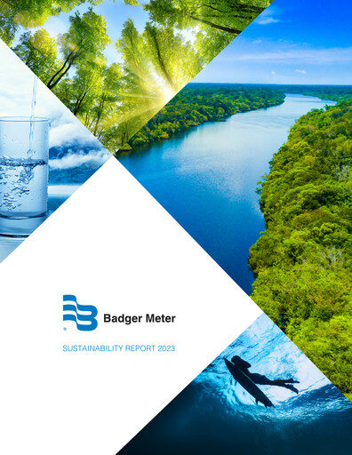 Thumbnail Badger Meter
 Sustainability Report 2023