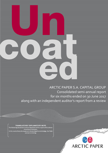 Miniature Arctic Paper Rapport semestriel 2017-h1