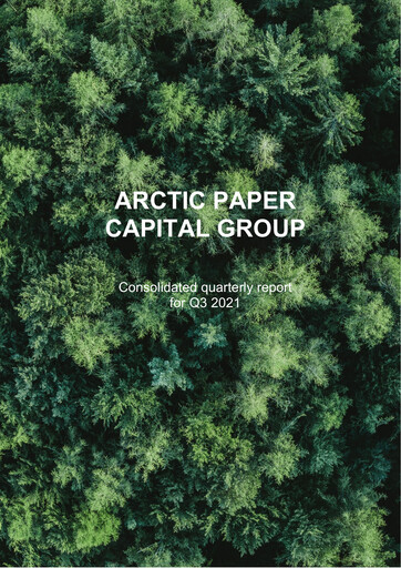 Miniature Arctic Paper Rapport trimestriel 2021-q3