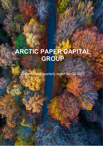 Miniature Arctic Paper Rapport trimestriel 2022-q3