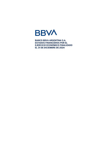 Thumbnail BBVA Argentina Financial Statement 2024