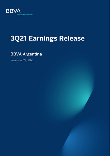 Thumbnail BBVA Argentina Quarterly Report 2021-q3