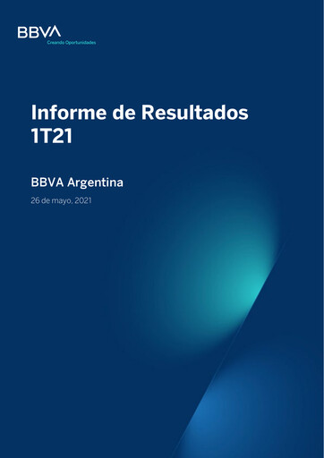 Thumbnail BBVA Argentina Quarterly Report 2021-q1