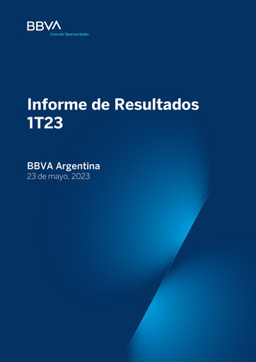 Thumbnail BBVA Argentina Quarterly Report 2023-q1