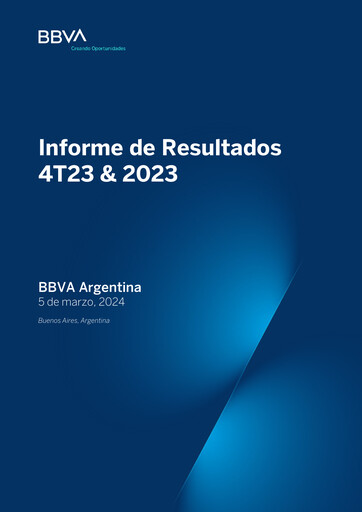 Vorschaubild BBVA Argentina Quartalsbericht 2023-q4