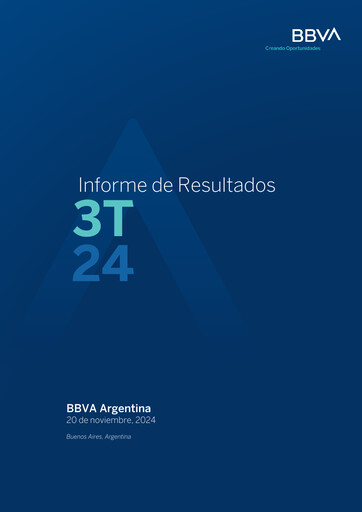 Thumbnail BBVA Argentina Quarterly Report 2024-q3