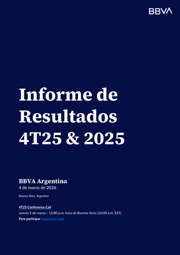 Thumbnail BBVA Argentina Quarterly Report 2025-q4