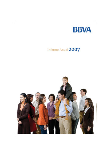 Thumbnail Banco Bilbao Vizcaya Argentaria Annual Report 2007