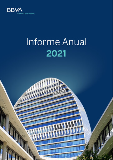 Thumbnail Banco Bilbao Vizcaya Argentaria Annual Report 2021