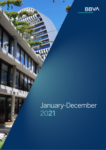 Thumbnail Banco Bilbao Vizcaya Argentaria Financial Report 2021