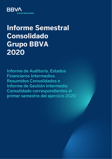 Miniature Banco Bilbao Vizcaya Argentaria Rapport semestriel 2020-h1