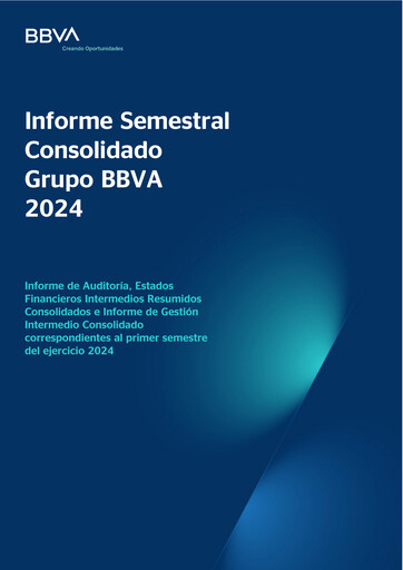 Miniature Banco Bilbao Vizcaya Argentaria Rapport semestriel 2024-h1