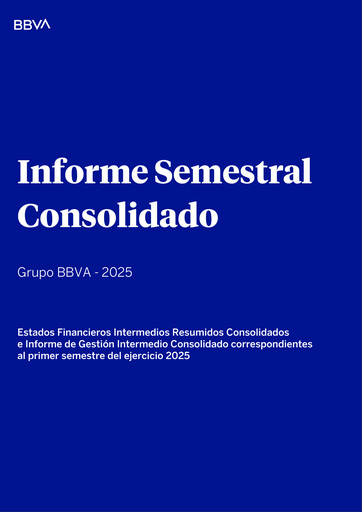 Miniature Banco Bilbao Vizcaya Argentaria Rapport semestriel 2025-h1