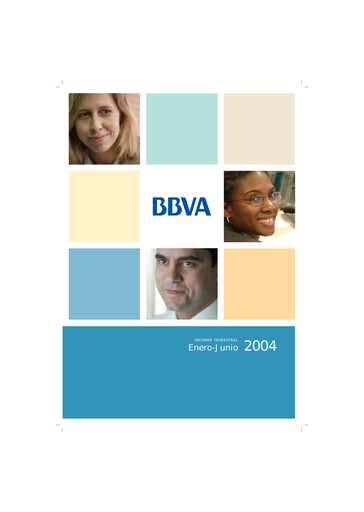 Miniature Banco Bilbao Vizcaya Argentaria Rapport trimestriel 2004-q2