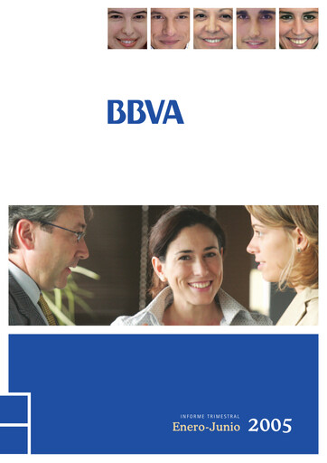 Miniature Banco Bilbao Vizcaya Argentaria Rapport trimestriel 2005-q2