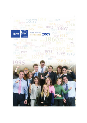 Miniature Banco Bilbao Vizcaya Argentaria Rapport trimestriel 2007-q4