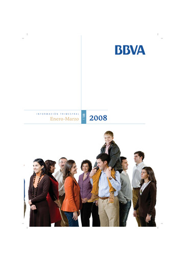 Miniature Banco Bilbao Vizcaya Argentaria Rapport trimestriel 2008-q1