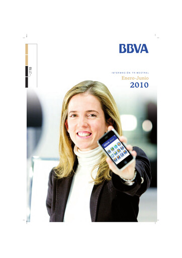 Miniature Banco Bilbao Vizcaya Argentaria Rapport trimestriel 2010-q2