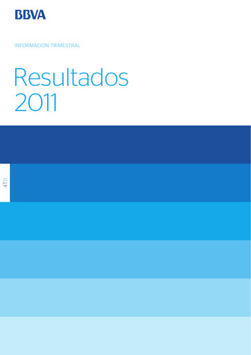 Miniature Banco Bilbao Vizcaya Argentaria Rapport trimestriel 2011-q4