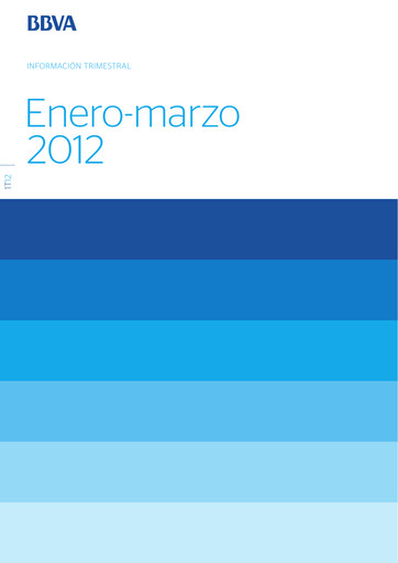 Miniature Banco Bilbao Vizcaya Argentaria Rapport trimestriel 2012-q1