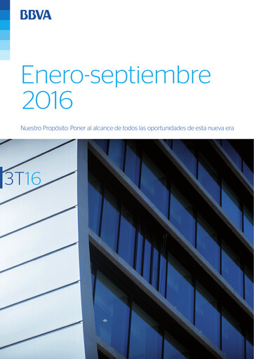 Miniature Banco Bilbao Vizcaya Argentaria Rapport trimestriel 2016-q3
