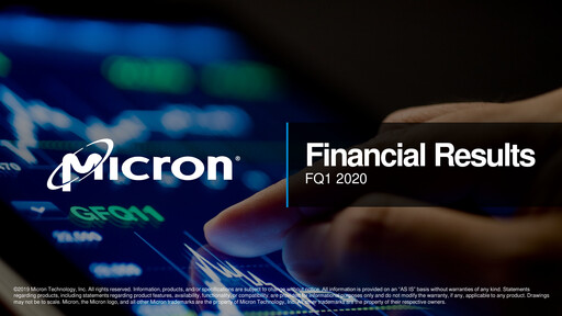 Miniature Micron Technology Rapport trimestriel 2020-q1