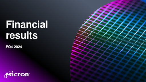 Miniature Micron Technology Rapport trimestriel 2024-q4