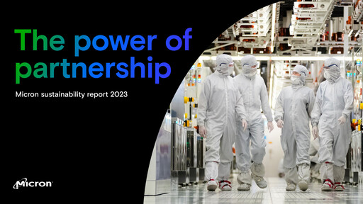 Thumbnail Micron Technology Sustainability Report 2023