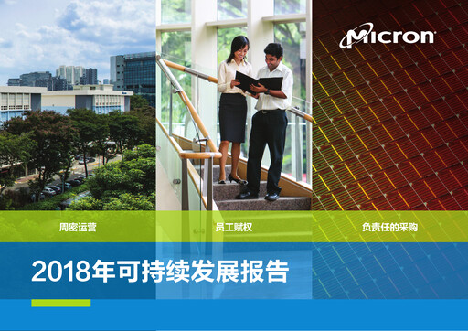 Thumbnail Micron Technology Sustainability Report 2018