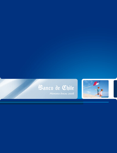 Thumbnail Banco de Chile
 Annual Report 2008