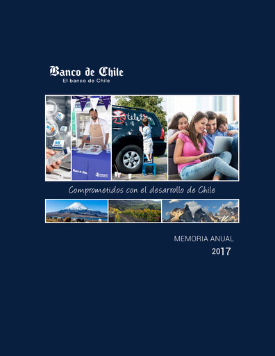 Miniature Banco de Chile
 Rapport annuel 2017