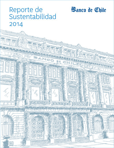 Thumbnail Banco de Chile
 Sustainability Report 2014