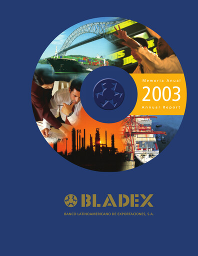 Thumbnail Banco Latinoamericano de Comercio Exterior Annual Report 2003