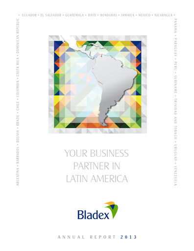 Thumbnail Banco Latinoamericano de Comercio Exterior Annual Report 2013