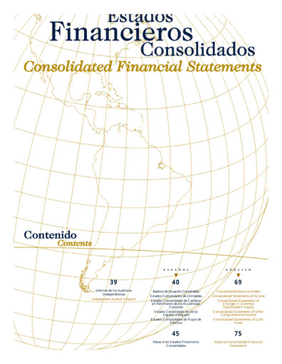 Thumbnail Banco Latinoamericano de Comercio Exterior Financial Statement 2001
