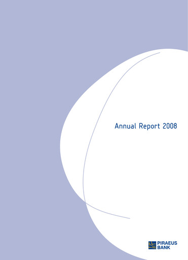 Miniature Piraeus Financial Holdings Rapport annuel 2008