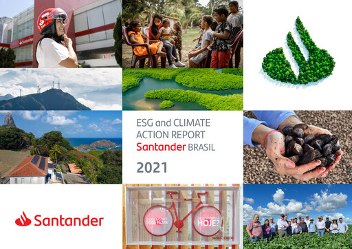 Vorschaubild Banco Santander Brasil ESG-Bericht 2021