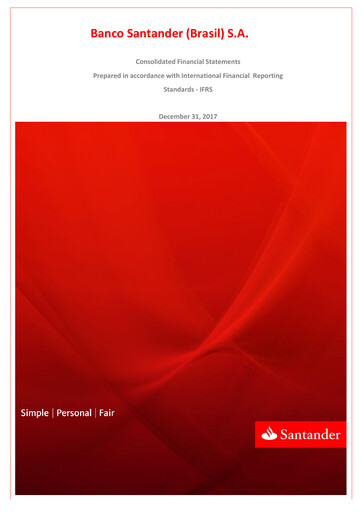 Thumbnail Banco Santander Brasil Financial Statement 2017