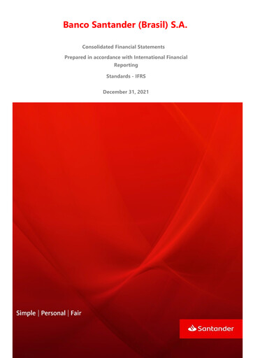 Thumbnail Banco Santander Brasil Financial Statement 2021