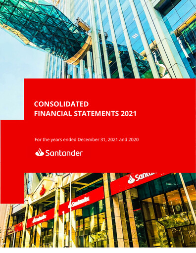 Vorschaubild Banco Santander-Chile Finanzmitteilung 2021