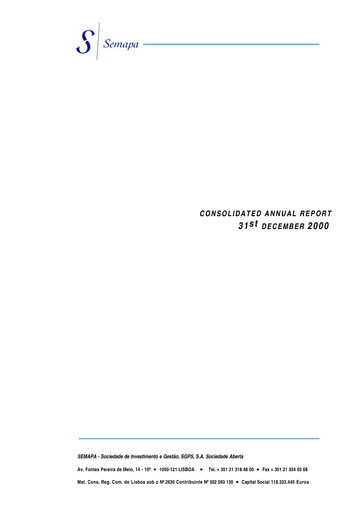 Vorschaubild Semapa Finanzmitteilung 2000