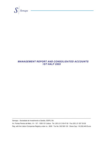 Thumbnail Semapa Half-year Report 2005-h1