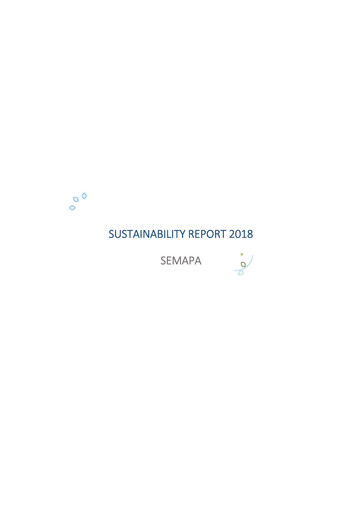 Miniature Semapa Rapport de durabilité 2018