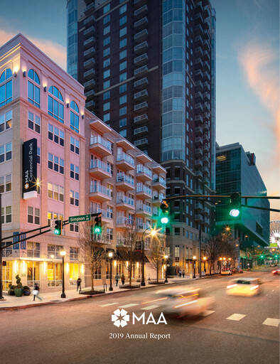 Thumbnail Mid-America Apartment Communities Annual Report 2019